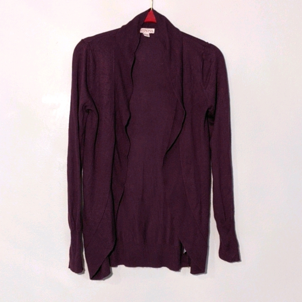 Dark Purple Cardigan